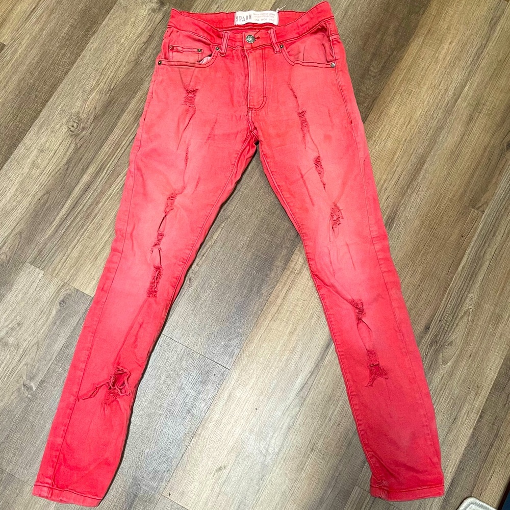 Spark jeans mens size 30w 32L